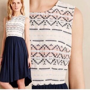 Dolan Left Coast Sabado midi tank blue dress